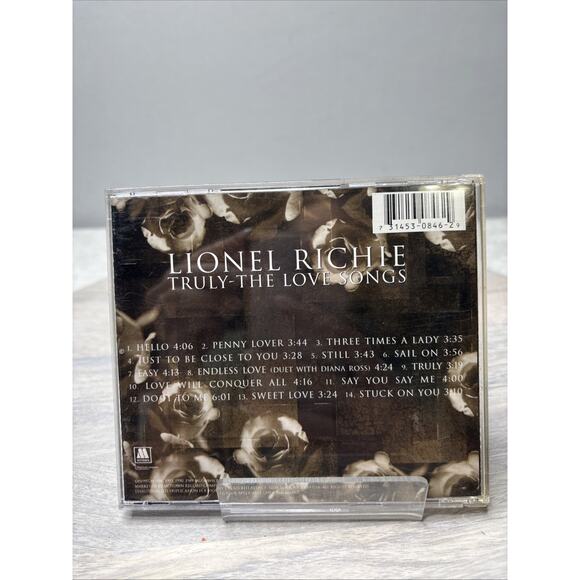 Lionel Richie – Truly: The Love Songs CD – Romantic Ballads Compilation - Picture 2 of 5